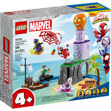 LEGO® Marvel: Equipo Spidey en el Faro del Duende Verde (10790)