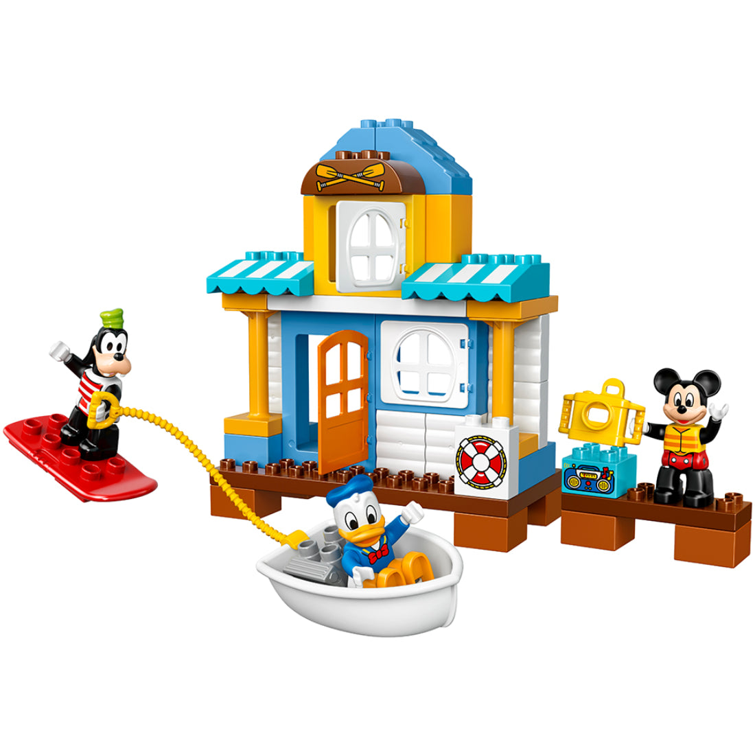 LEGO® DUPLO Casa en la playa de Mickey y sus amigos (10827)