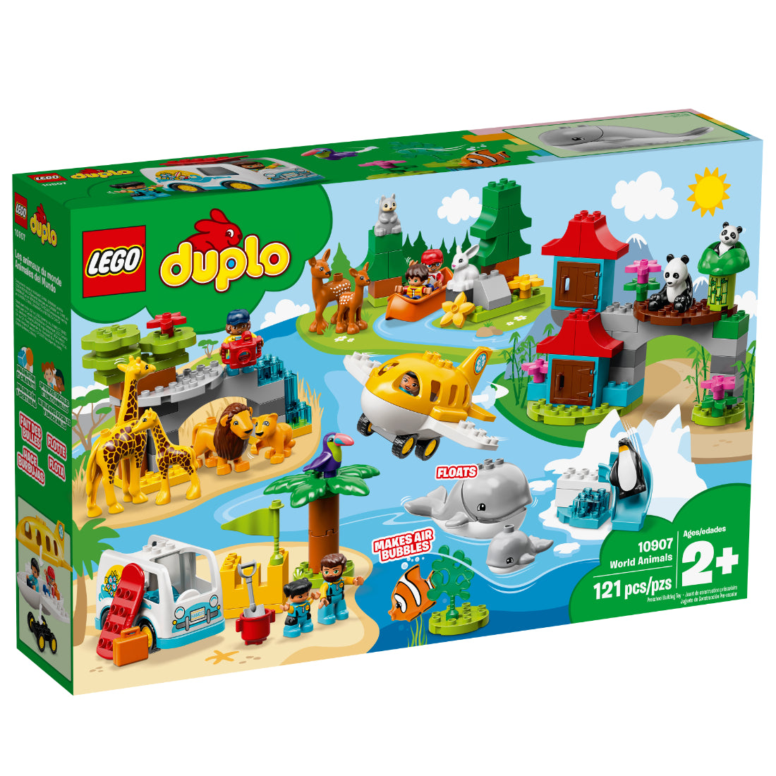 LEGO® DUPLO® Animales del Mundo (10907)