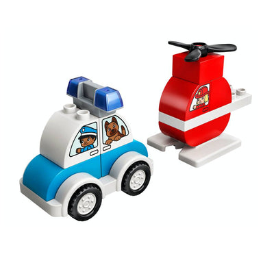 LEGO® Duplo® Helicóptero De Bomberos Y Auto De Policía (10957)