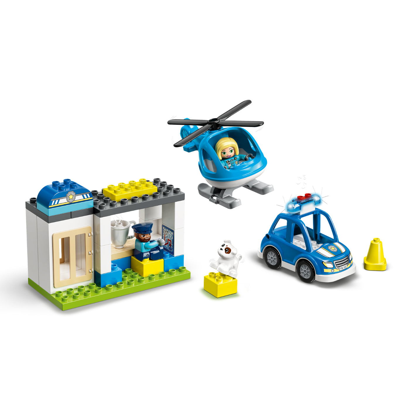 LEGO® Duplo® : Comisaría de Policía y Helicóptero (10959)