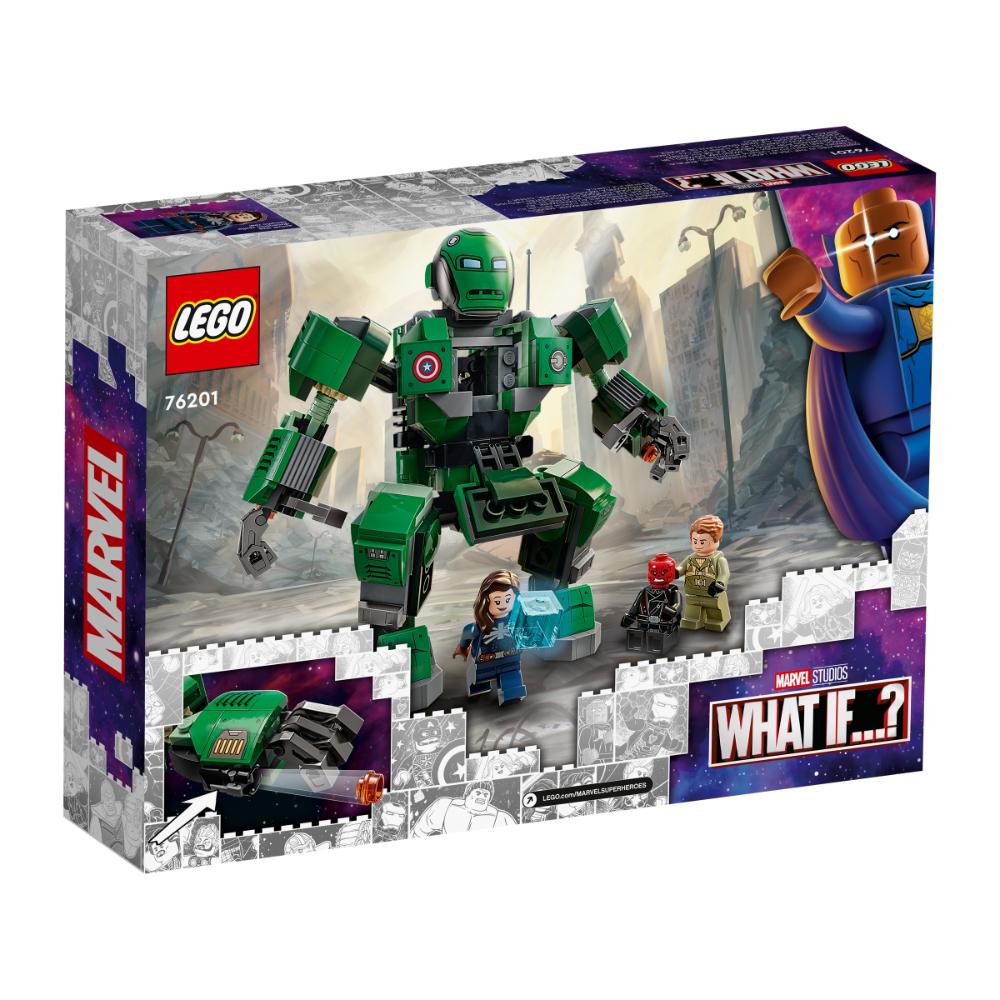 LEGO® Marvel Capitana Carter y el Meca Gigante de Hydra (76201)