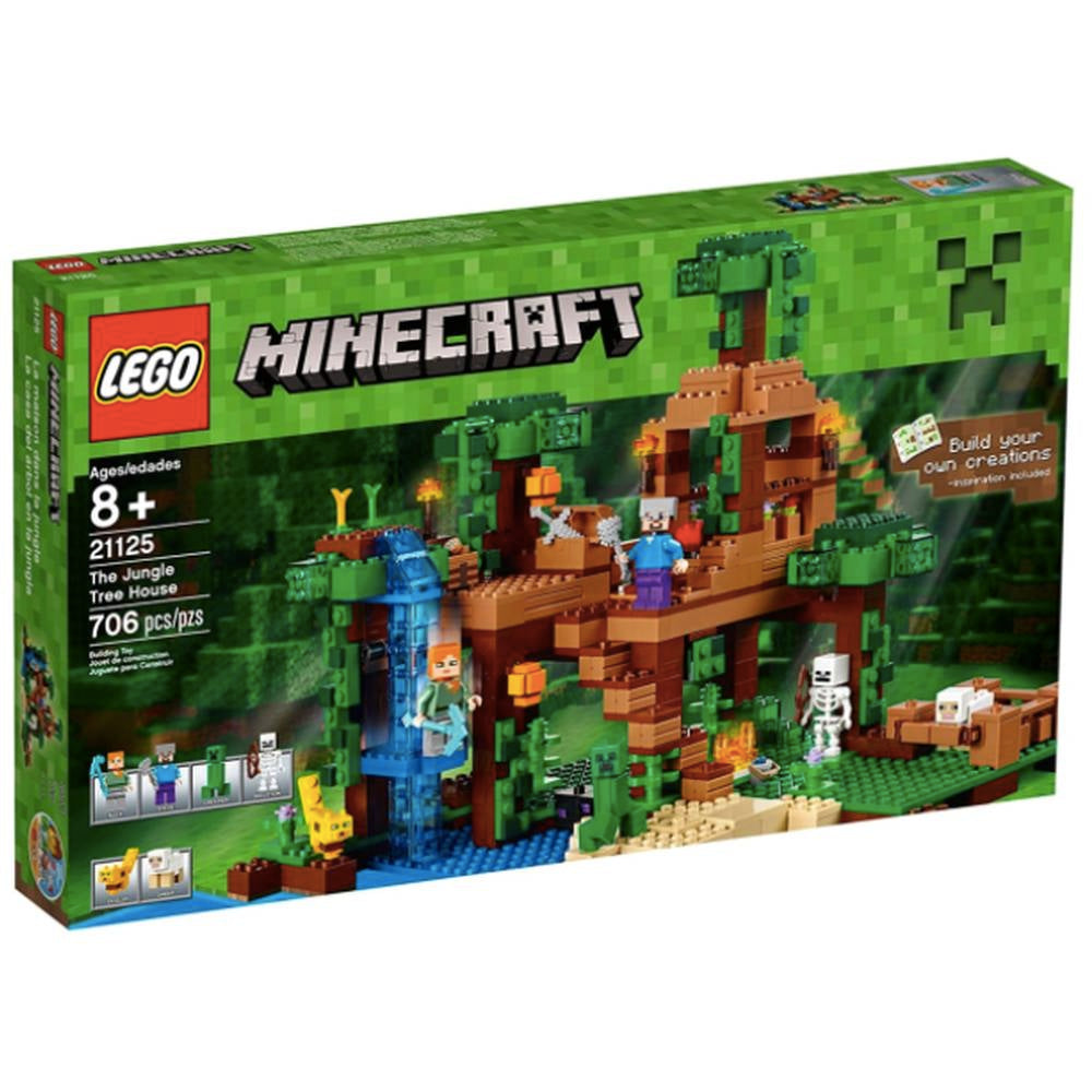 LEGO® Minecraft™ La casa del árbol en la jungla (21125)