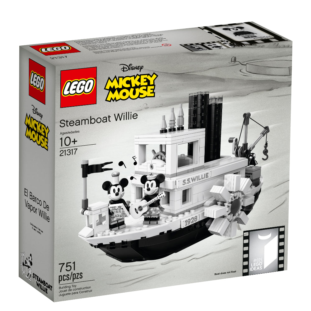 LEGO® Ideas E Barco de Vapor Wiie (21317)