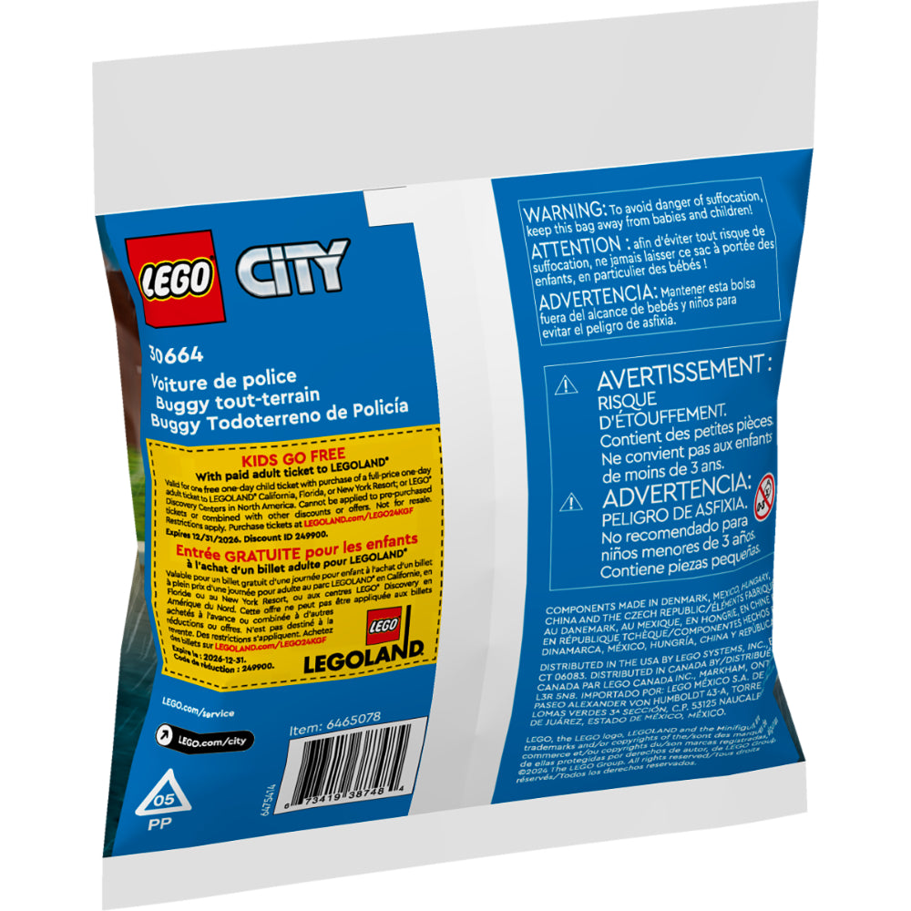 LEGO® City: Buggy Todoterreno De Policía (30664)_003