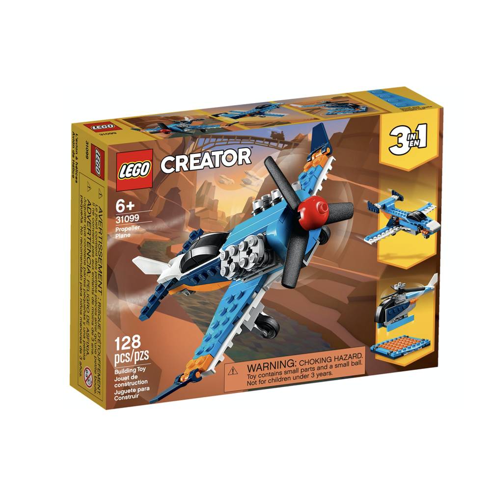 LEGO® Creator 3en1 Avión de Hélice (31099)