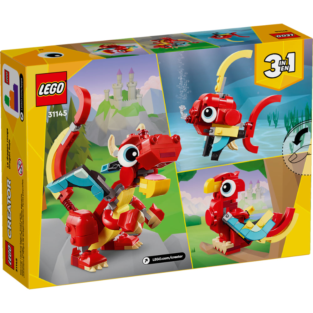 LEGO® Creator: Dragón Rojo (31145)_003