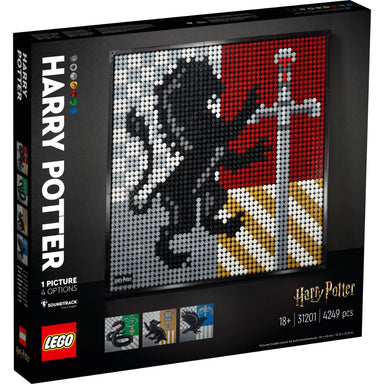 LEGO® Art Harry Potter™ Harry Potter Escudos De Hogwarts™ (31201)