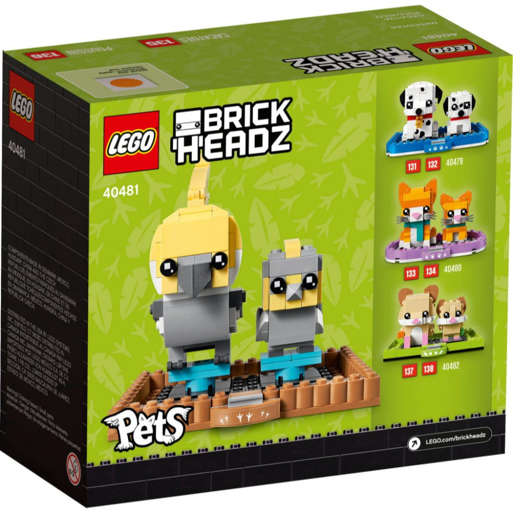 LEGO® BrickHeadz™ Cacatúa (40481)
