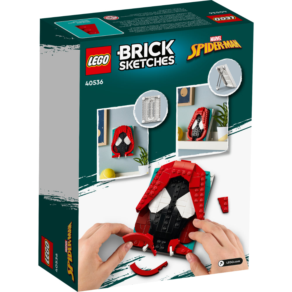LEGO® Brick Sketches™ Miles Morales (40536)