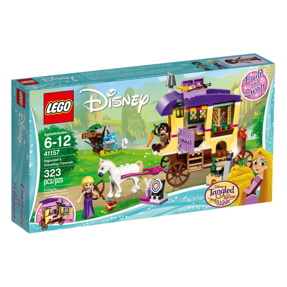 LEGO® l Disney Caravana de Viaje de Rapunzel (41157)