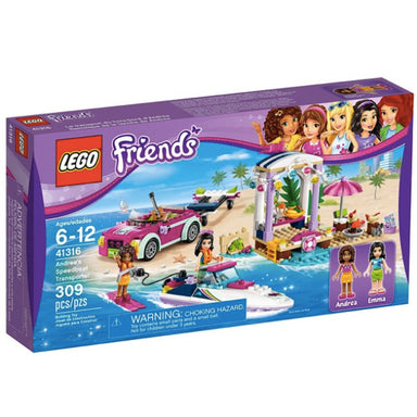 LEGO Friends Remolque de la lancha de Andrea (41316)