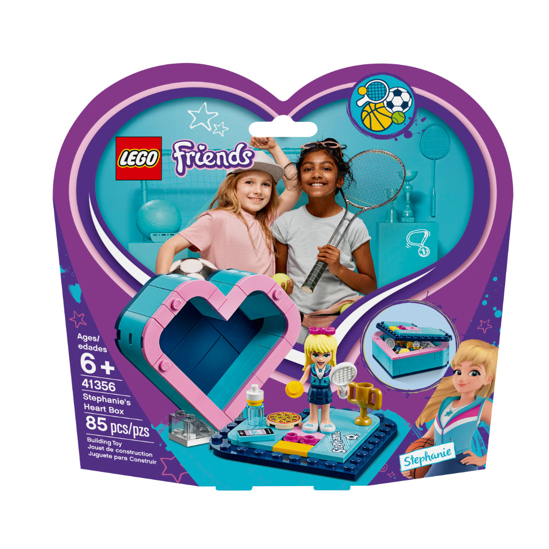 LEGO® Friends Caja Corazón de Stephanie (41356)
