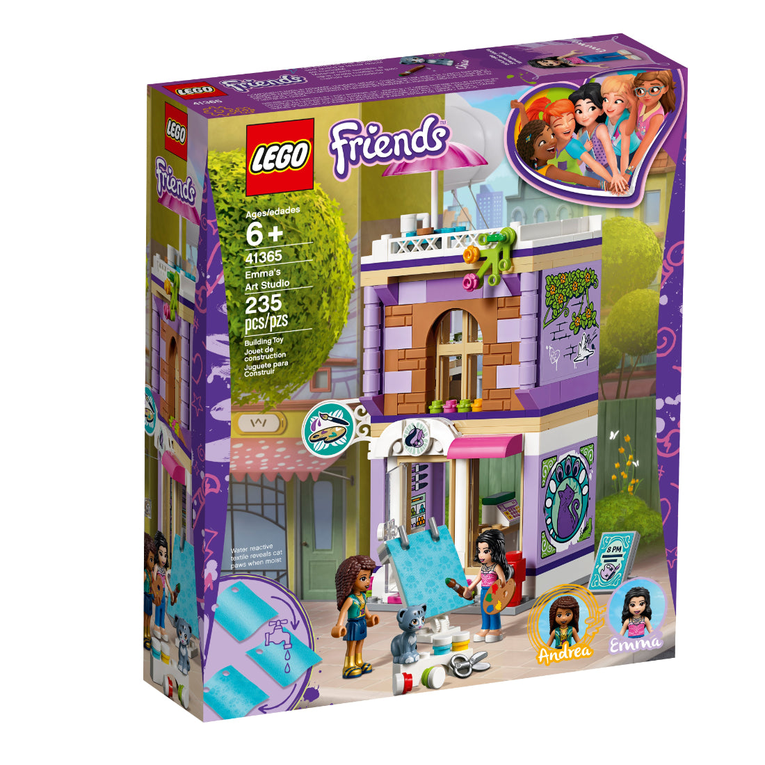 LEGO® Friends Estudio Artístico de Emma (41365)