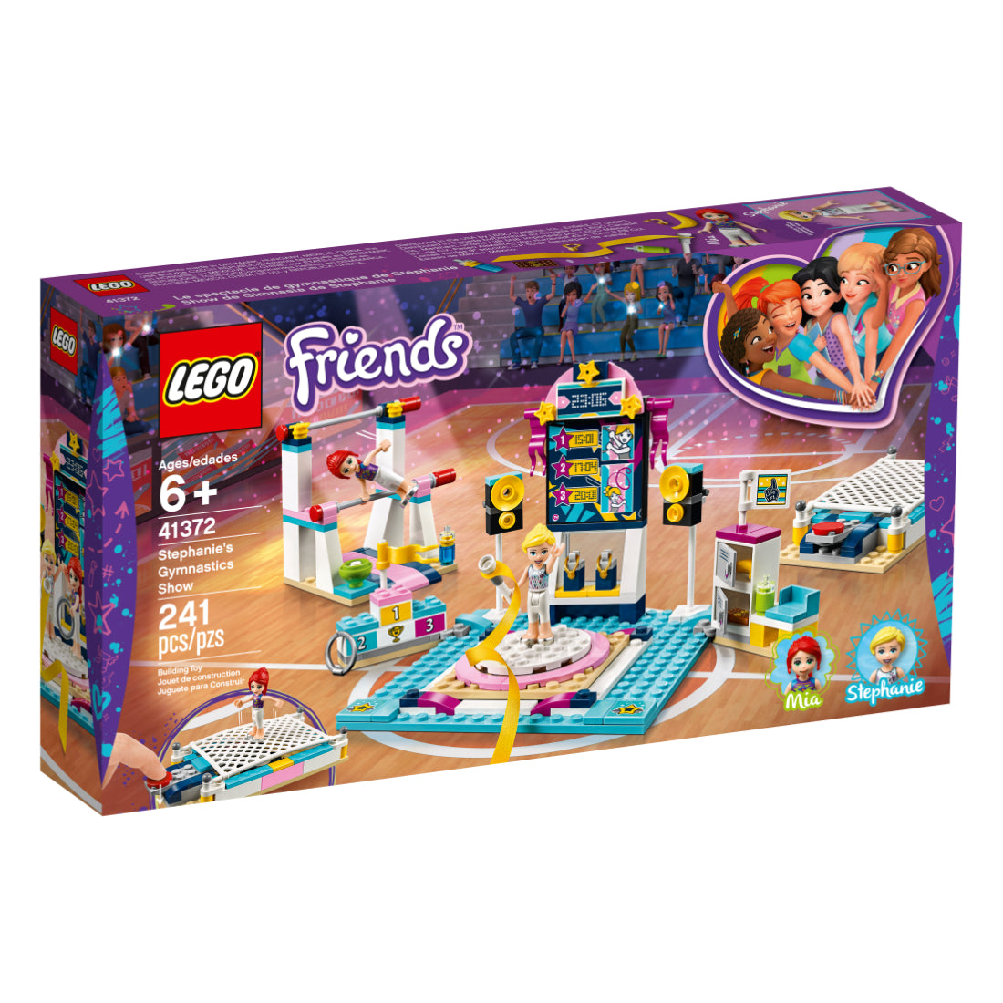 LEGO® Friends Show de Gimnasia de Stephanie (41372)