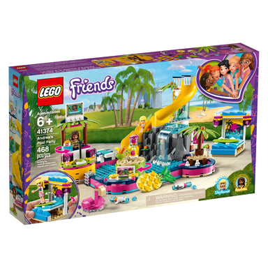 LEGO® Friends Fiesta en la Alberca de Andrea (41374)