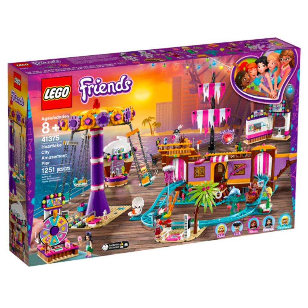 LEGO® Friends Muelle de a Diversión de Heartake City (41375)