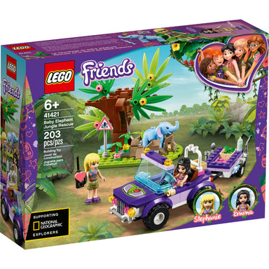 LEGO® Friends Rescate en la Selva del Bebé Elefante (41421)