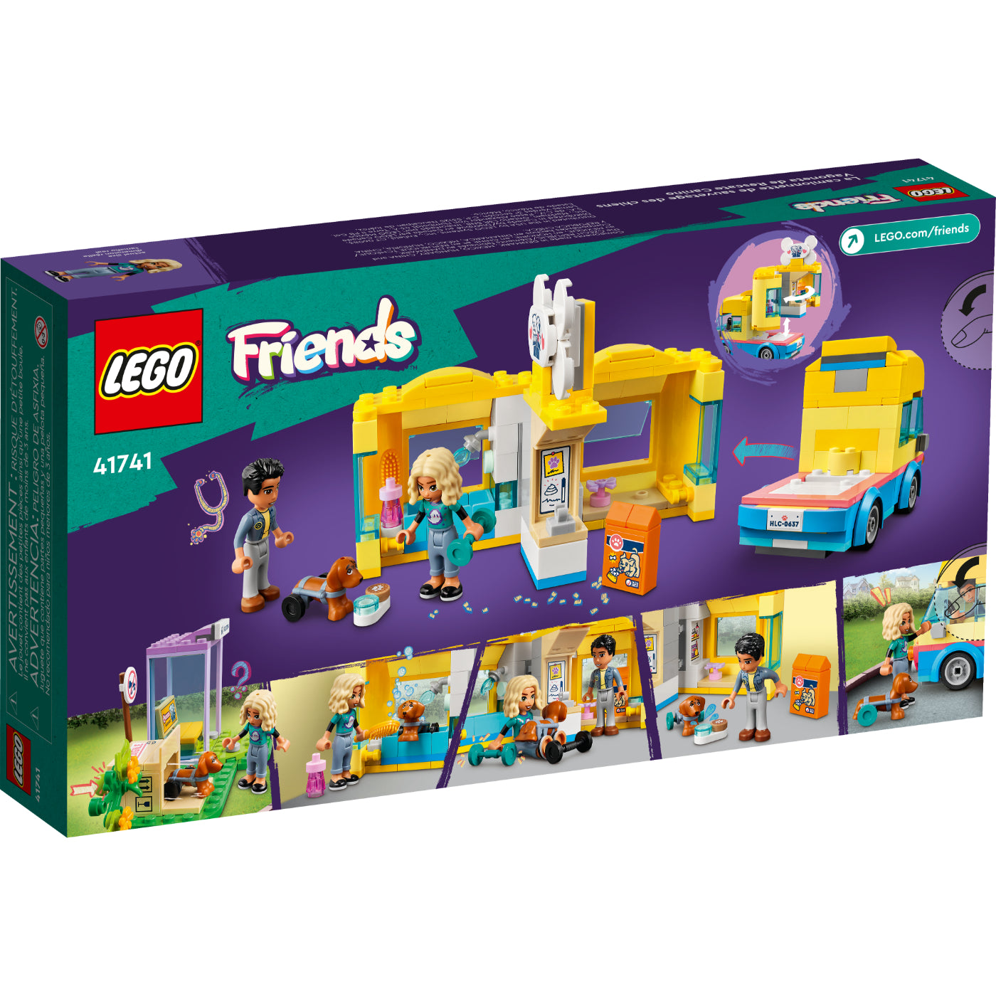LEGO® Friends Vagoneta De Rescate Canino (41741)