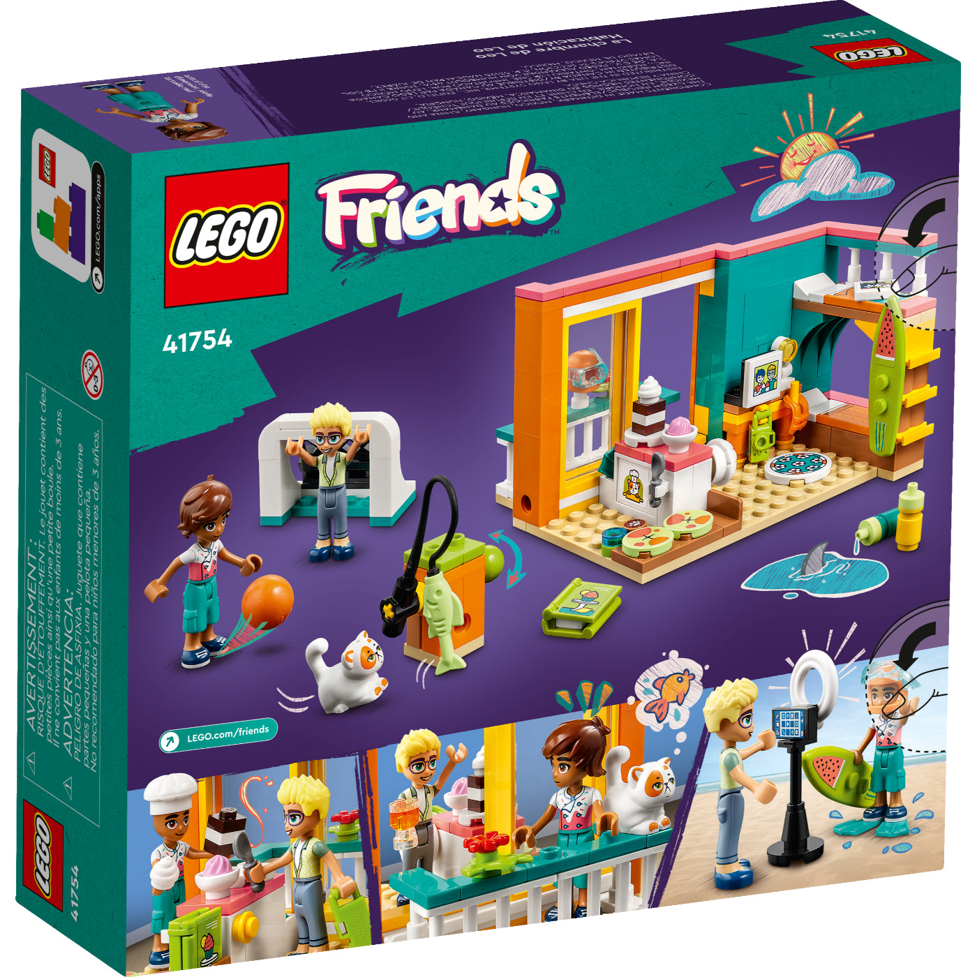 LEGO® Friends Habitación De Leo (41754)