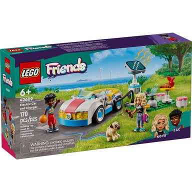 LEGO® Friends Coche Eléctrico y Cargador (42609)_001