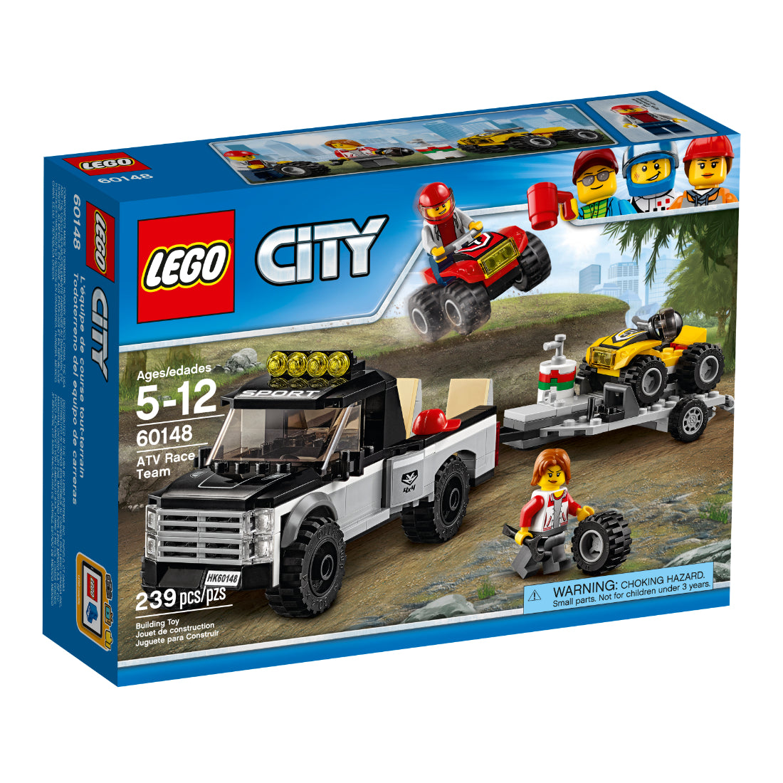 LEGO City Todoterreno Del Equipo De Carreras (60148)
