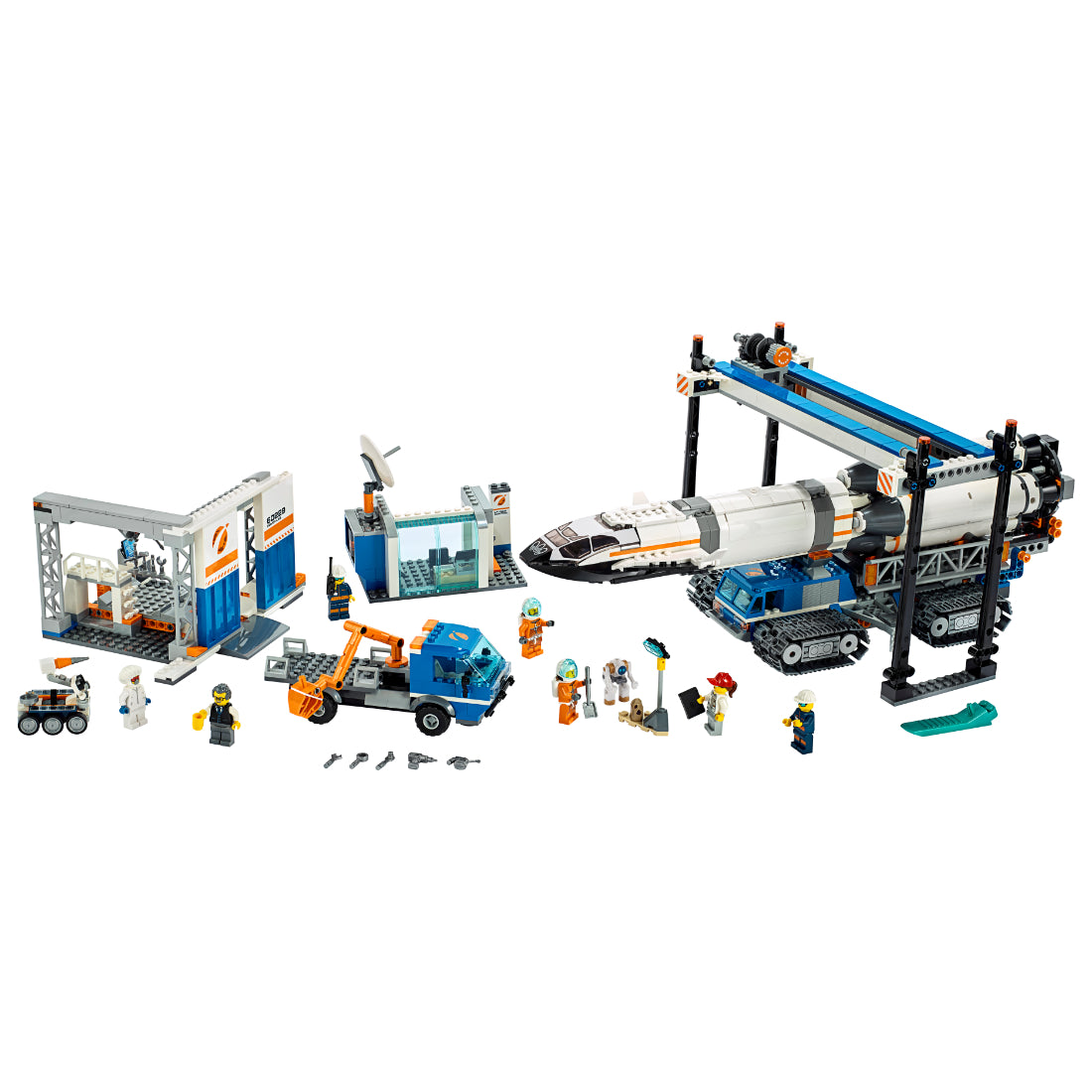 LEGO® City Ensambe y Transporte de Cohete (60229)