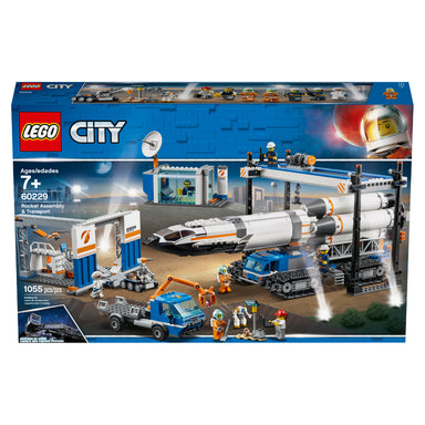 LEGO® City Ensambe y Transporte de Cohete (60229)