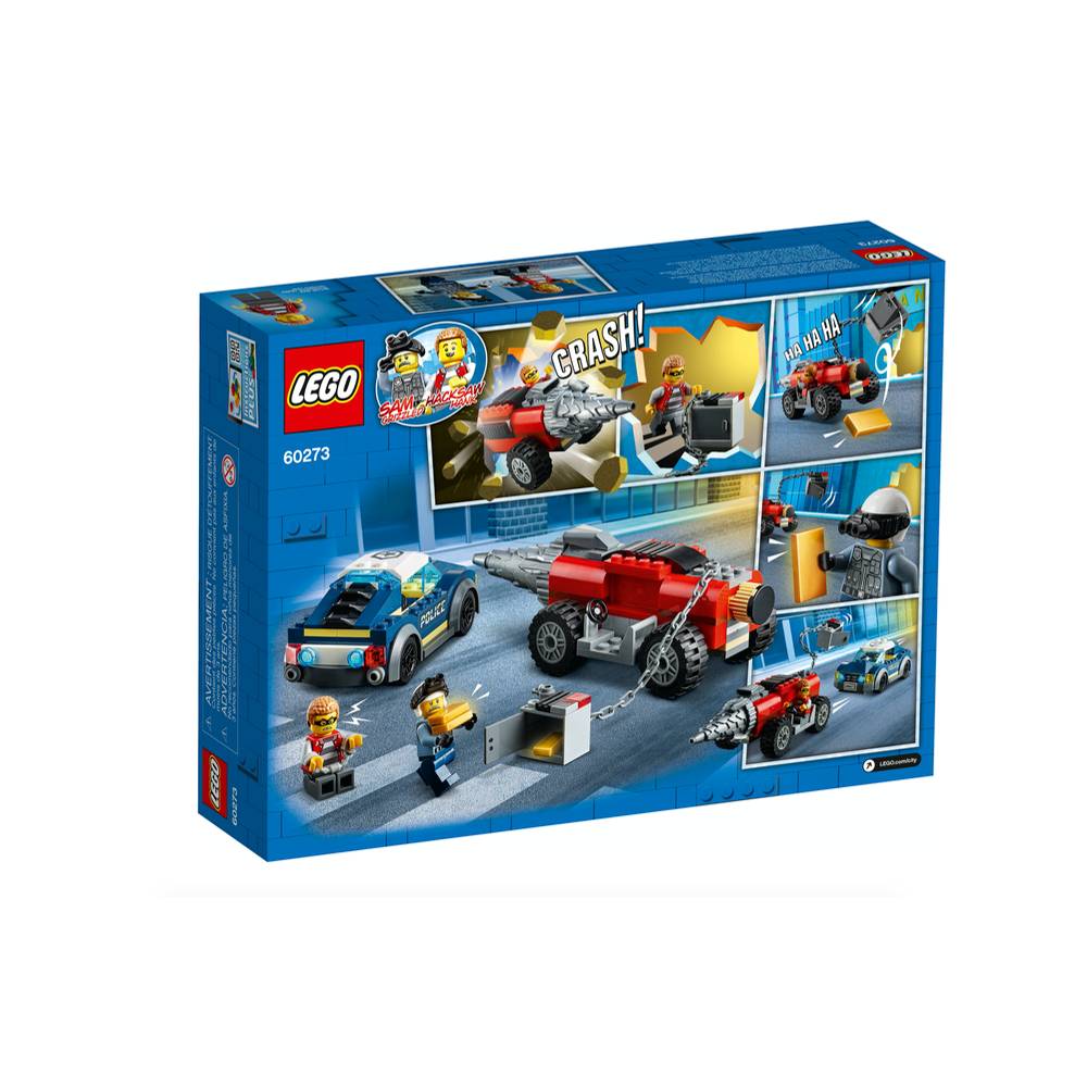 LEGO® City Policía de Élite Persecución de la Perforadora (60273)