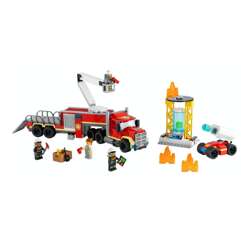 LEGO® City Unidad de Control de Incendios (60282)