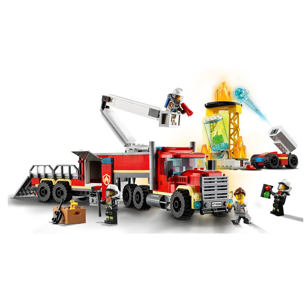 LEGO® City Unidad de Control de Incendios (60282)