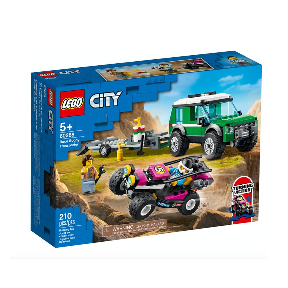 LEGO® City Furgoneta De Transporte Del Buggy De Carreras (60288)