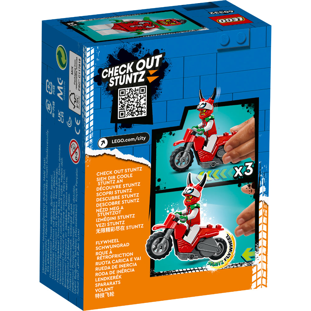 LEGO® City Moto Acrobática Escorpión Temerario (60332)
