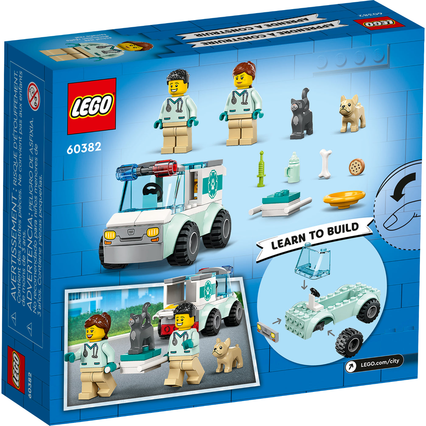 LEGO® City Camioneta Veterinaria De Rescate (60382)