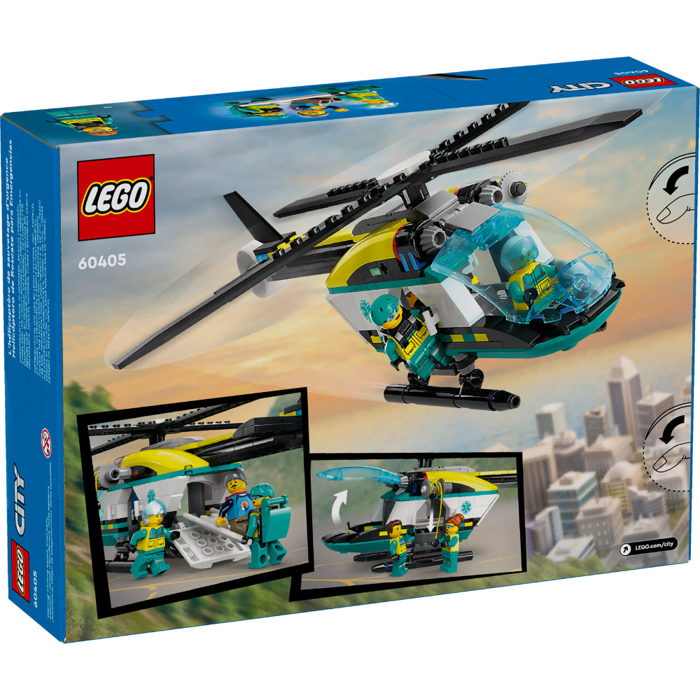 LEGO® City Helicóptero de Rescate para Emergencias (60405)_003