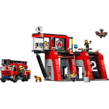 LEGO® City Parque de Bomberos con Camión de Bomberos (60414)_002