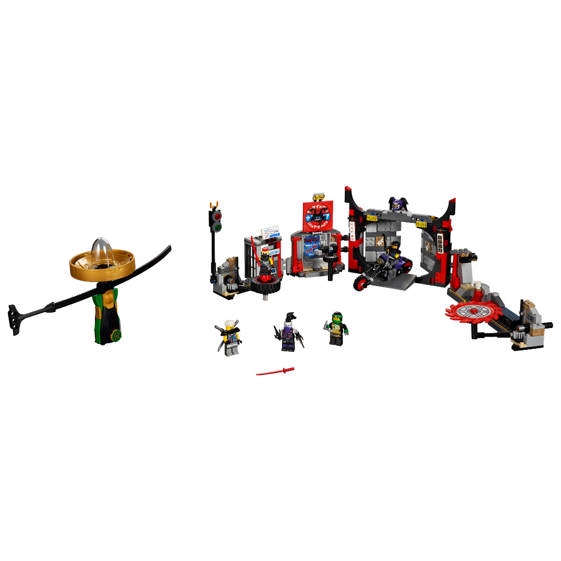 LEGO® NINJAGO Cuartel general de H.D.G. (70640)