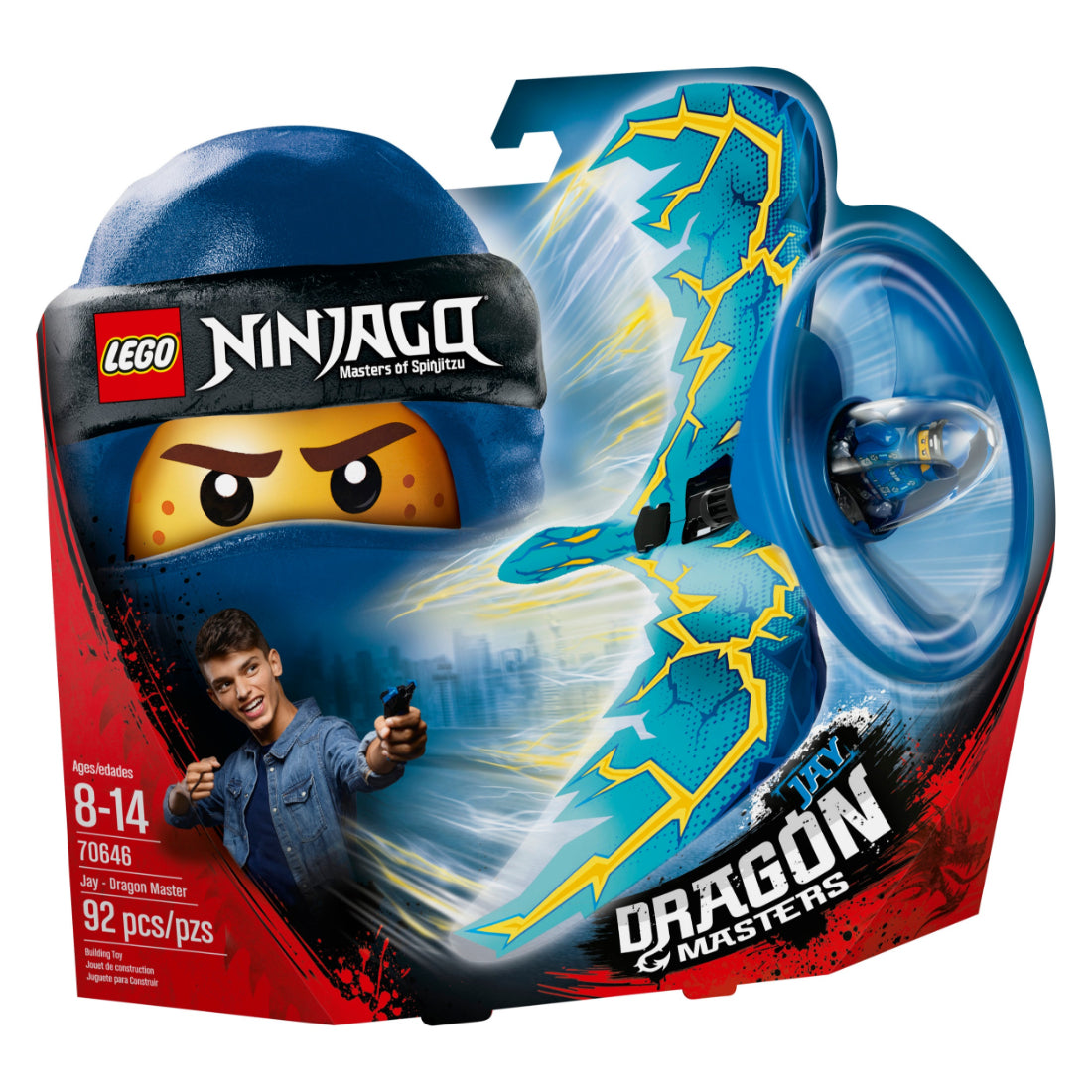 LEGO® NINJAGO Jay: maestro del dragón (70646)