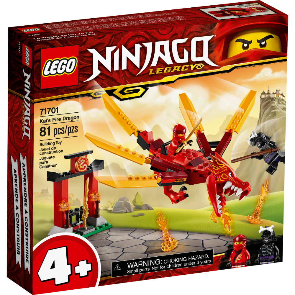 LEGO® NINJAGO® Legacy Dragón de Fuego de Kai (71701)