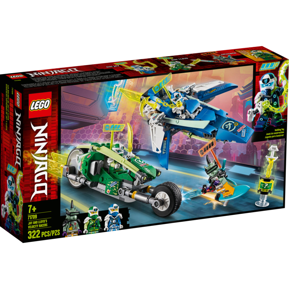 LEGO® NINJAGO® Vehículos Supremos de Jay y Lloyd (71709)
