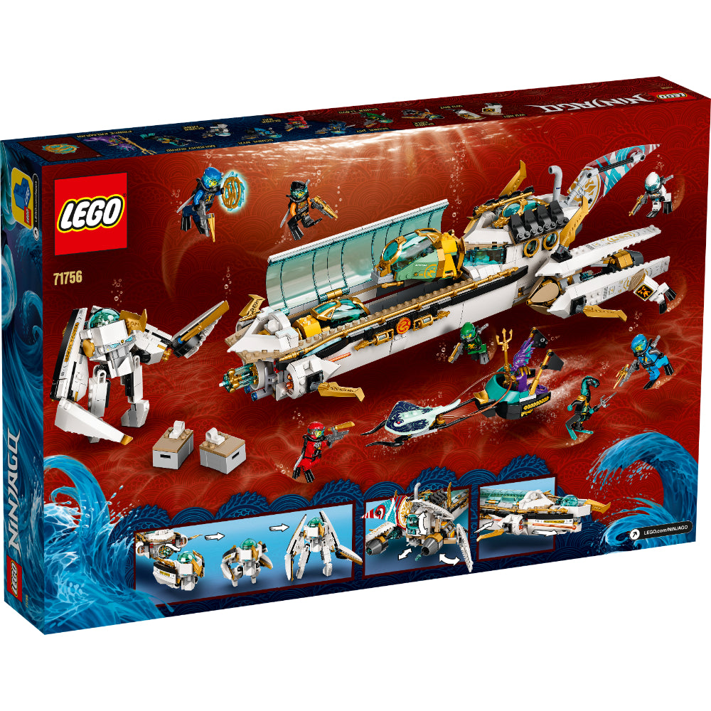 LEGO® NINJAGO®: Barco de Asalto Hidro(71756)_003