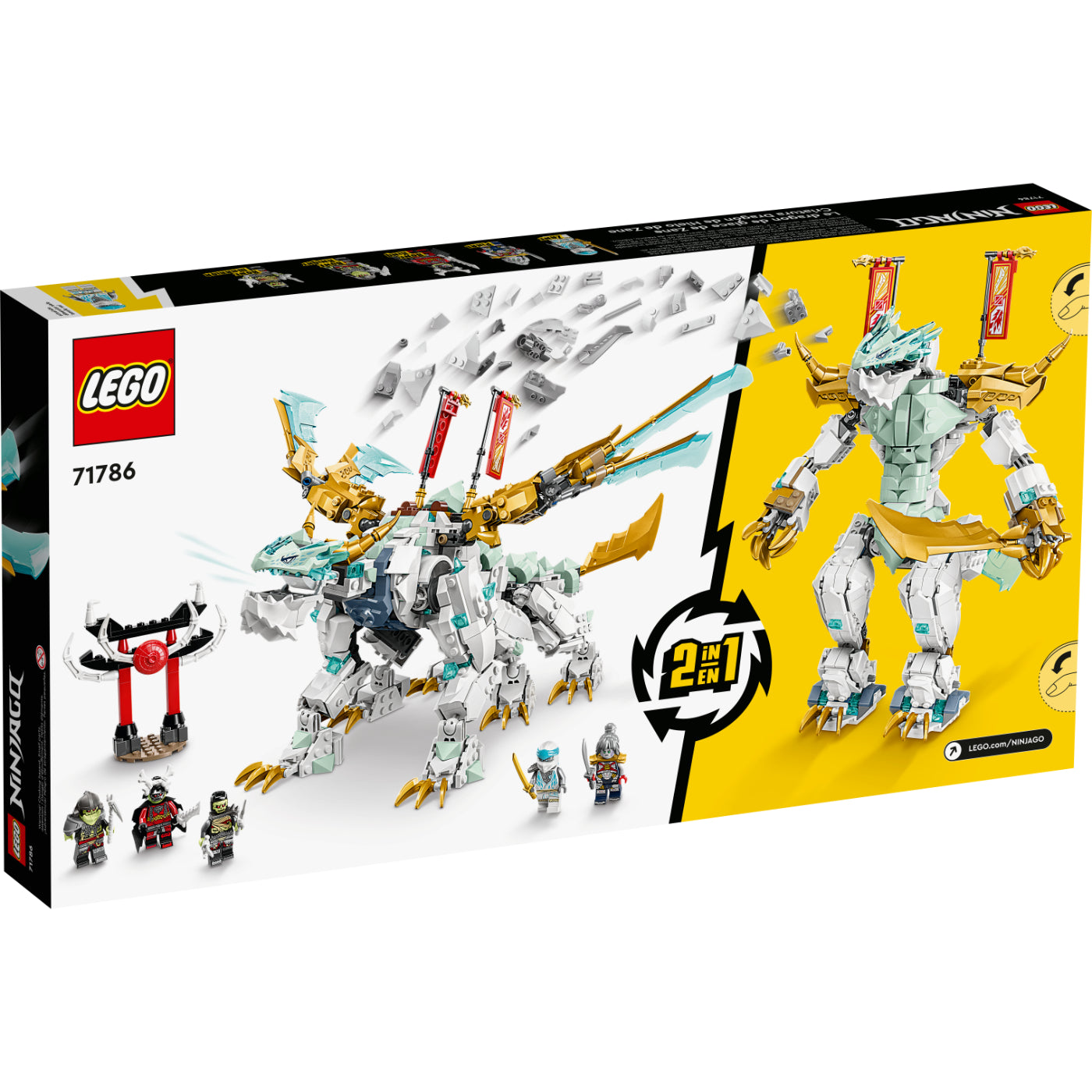 LEGO® Ninjago Criatura Dragón De Hielo De Zane (71786)