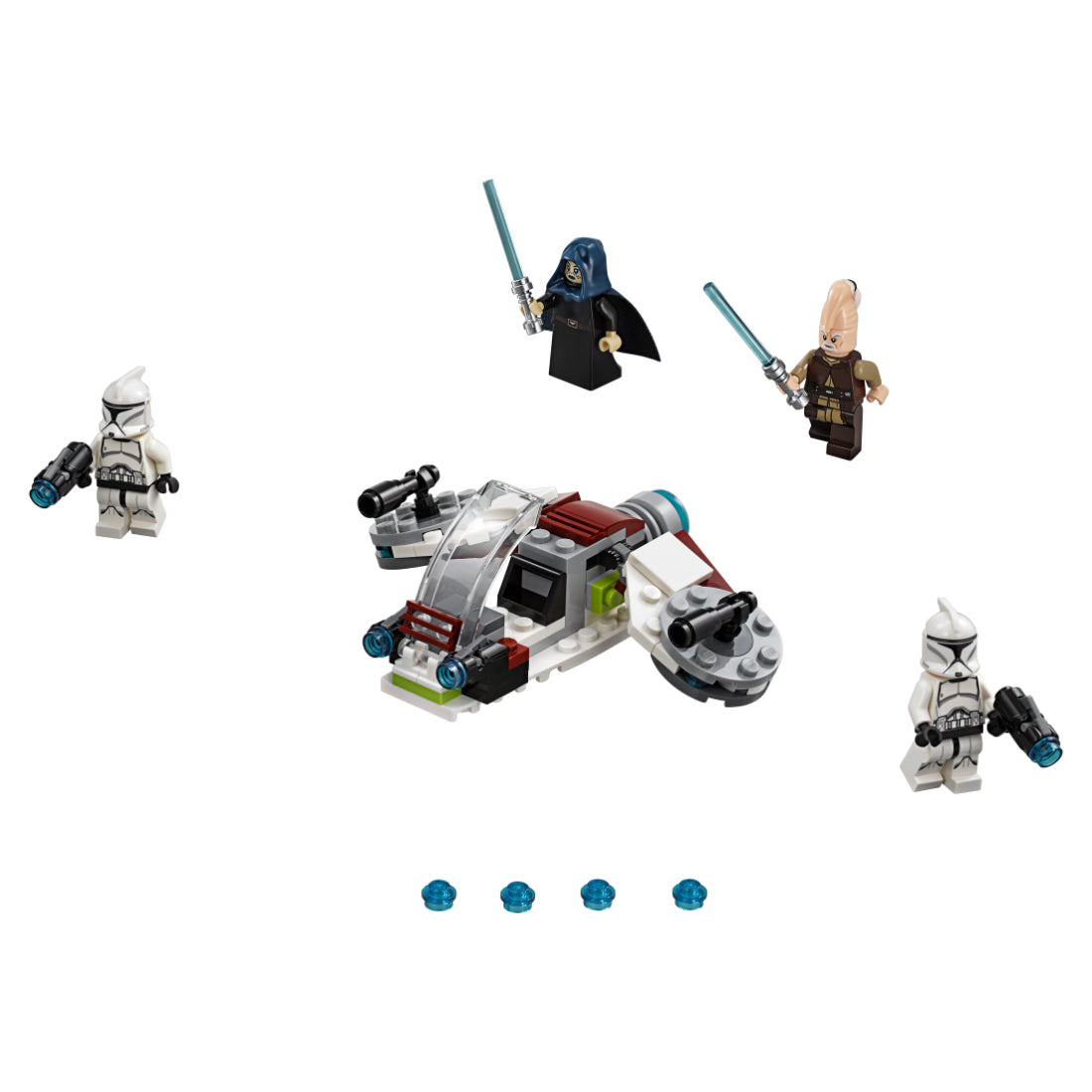 LEGO® Star Wars Pack De Combate: Jedi Y Soldados Clones (75206)