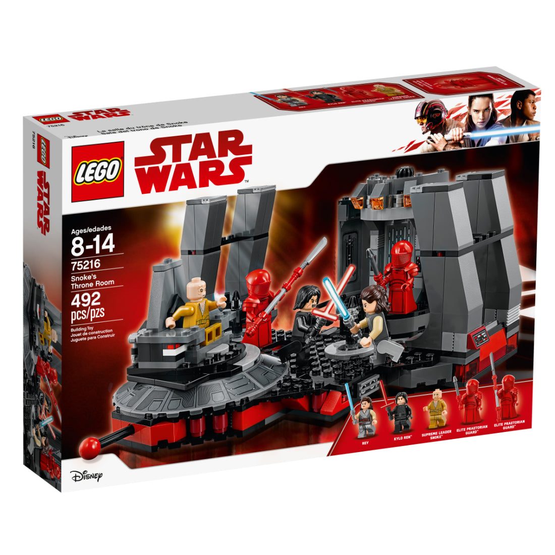 LEGO® Star Wars El Trono De Snoke (75216)
