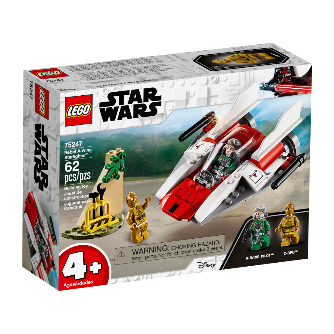 LEGO® Star Wars™ Caza Estelar Rebelde Ala-A (75247)