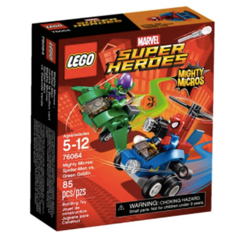 LEGO® Marvel Mighty Micros: Spider-Man vs. Duende Verde (76064)