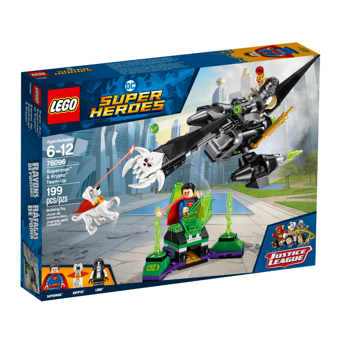 LEGO DC Super Heroes Superman y Krypto (76096)