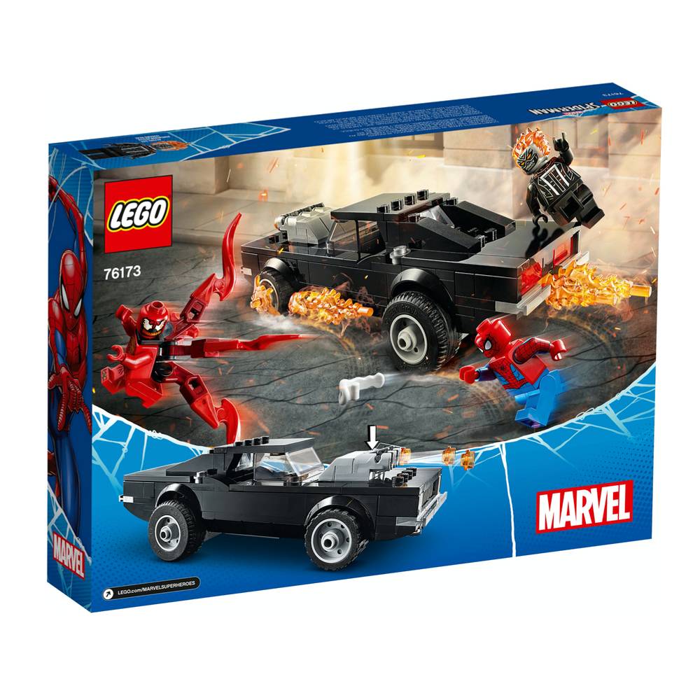 LEGO® Marvel Spider-Man, Motorista Fantasma Vs Carnage (76173)