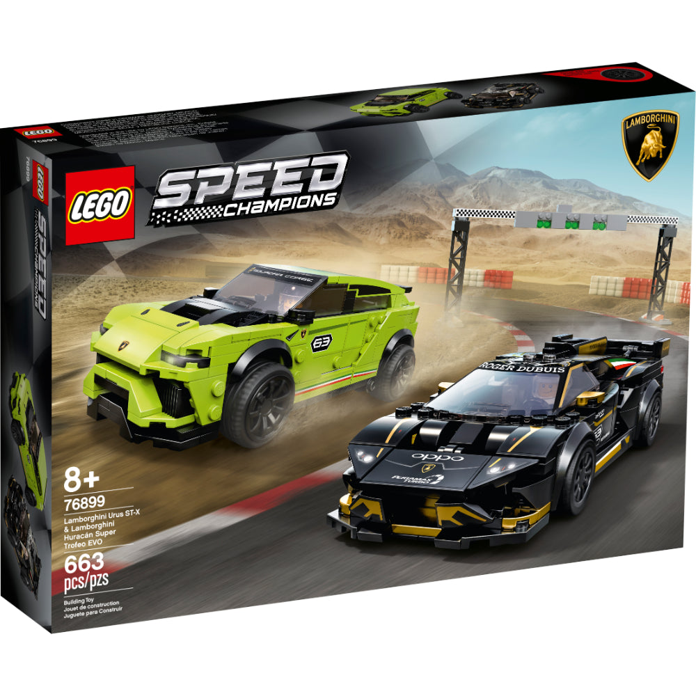 LEGO® Speed Champions Lamborghini Urus ST-X & Huracán EVO (76899)