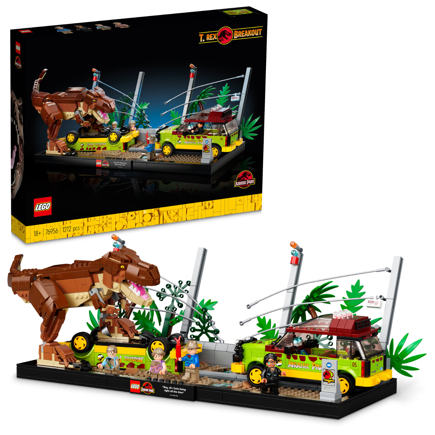 LEGO® Jurassic World  Escape del T. rex (76956)